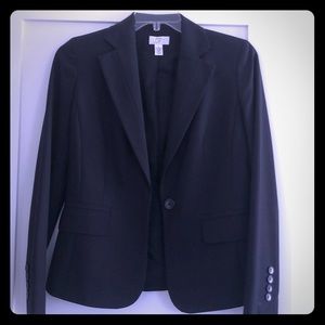 Ann Taylor Loft Navy Blazer